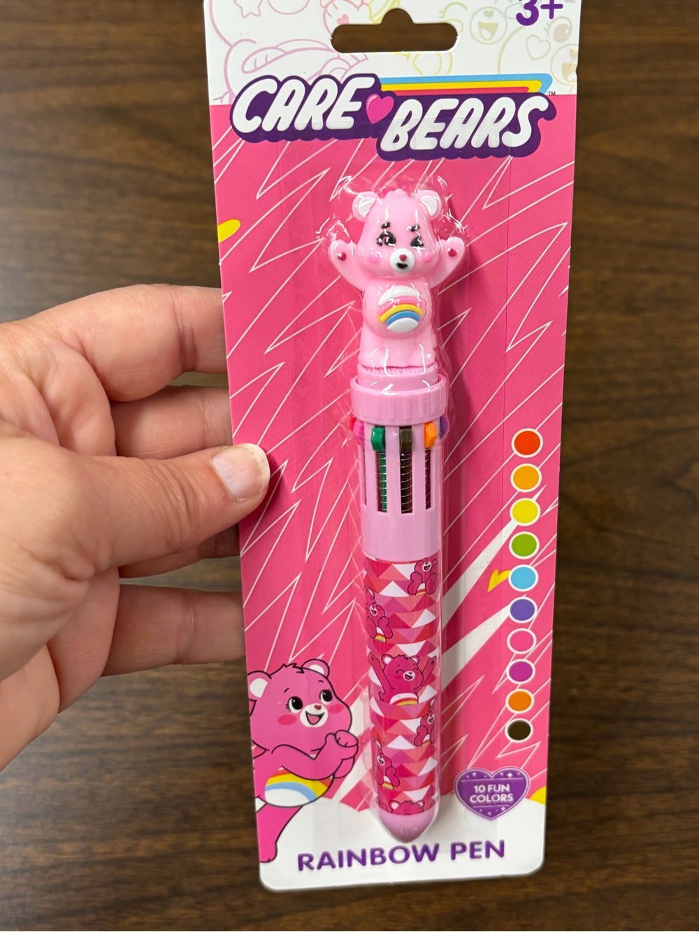 ⛱️ Care Bears Rainbow Pen with 10 colors - Picture 2 of 5